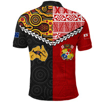 Tonga Combine Australia Aboriginal Heritage Polo Shirt LT12 - Polynesian Pride