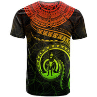 Vanuatu Polynesian Custom T Shirt Vanuatuan Waves (Reggae) - Polynesian Pride