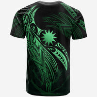 Nauru Polynesian T Shirt Nauru Legend Green Version - Polynesian Pride