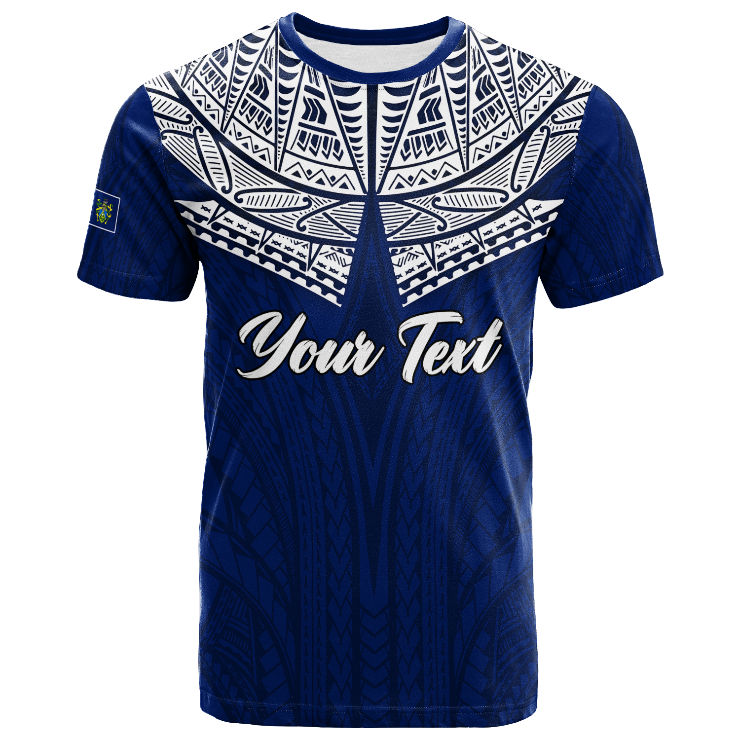 Custom Pitcairn Islands Pride T Shirt LT12 Unisex Blue - Polynesian Pride
