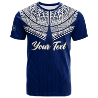 Custom Pitcairn Islands Pride T Shirt LT12 Unisex Blue - Polynesian Pride