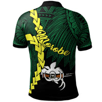 Papua New Guinea Morobe Province Polynesian Polo Shirt Tribal Wave Tattoo - Polynesian Pride