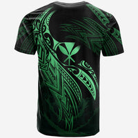 Hawaii Kanaka Maoli Polynesian T Shirt Hawaii Legend Green Version - Polynesian Pride