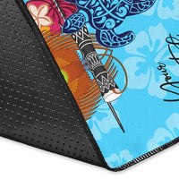 Papua New Guinea Area Rug - Custom Personalised Tropical Style - Polynesian Pride