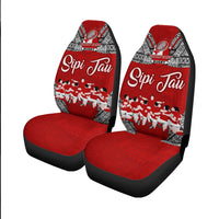 Tonga Rugby Ikale Tahi Sipi Tau Car Seat Covers - LT2 One Size RED - Polynesian Pride