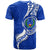 Pohnpei T Shirt Micronesia Pride Blue LT12 - Polynesian Pride