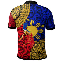 Philippines Polo Shirt Philippines Pride - Polynesian Pride