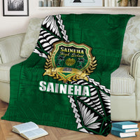 Tonga Saineha High School Tongan Patterns Blanket - LT12 - Polynesian Pride