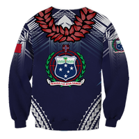 Samoan Ula Fala Art Sweatshirt - LT12 - Polynesian Pride