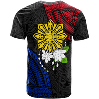 Philippines Sampaguita Filipino Sun T Shirt LT12 - Polynesian Pride