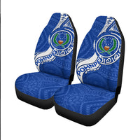 Pohnpei Car Seat Covers - Micronesia Pride Blue - LT12 - Polynesian Pride