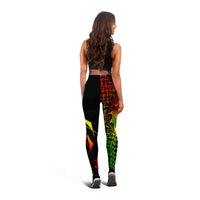 American Samoa Custom Personalised Legging - AS Seal Rocket Style (Reggae) - Polynesian Pride