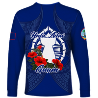 Hafa Adai Guam Legend Long Sleeve Shirt - LT12 - Polynesian Pride