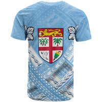 Fiji Polynesian T Shirt Fijian Flag Camisole Hibiscus Style - Polynesian Pride