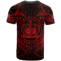 Samoa Polynesian T shirt Samoa Red Seal - Polynesian Pride