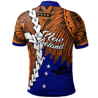 Papua New Guinea New Ireland Province Polynesian Polo Shirt Tribal Wave Tattoo - Polynesian Pride