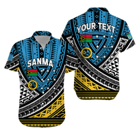 Custom Matching Hawaiian Shirt and Dress Vanuatu Sanma Province Tribal Pattern LT12 - Polynesian Pride