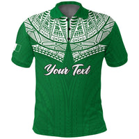 Custom Norfolk Islands Pine Tree Polo Shirt LT12 Unisex Green - Polynesian Pride