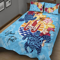 French Polynesia Custom Personalised Quilt Bed Set - Tropical Style - Polynesian Pride