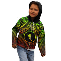 Polynesian Chuuk Zip up Hoodie Reggae Vintage Polynesian Patterns - Polynesian Pride