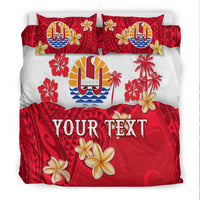 (Custom Personalised) Tahiti Polynesian Bedding Set Mythical Destination LT13 - Polynesian Pride