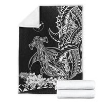 Hawaii Polynesian Premium Blanket Wild Hammerhead Sharks LT13 - Polynesian Pride