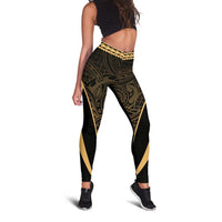 Tahiti Active 5th Leggings A16 - Polynesian Pride