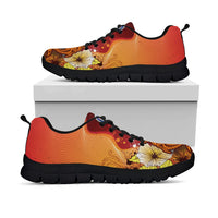 Northern Mariana Islands Custom Personalised Sneakers - Tribal Tuna Fish - Polynesian Pride