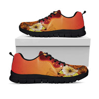 Tahiti Custom Personalised Sneakers - Tribal Tuna Fish - Polynesian Pride