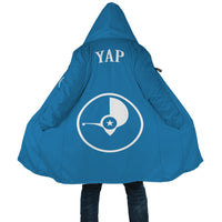 Yap All Over Print Cloak A5 Unisex Blue - Polynesian Pride