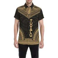 Tuvalu Polynesian Chief Shirt - Gold Version - Polynesian Pride