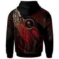Chuuk Micronesia Hoodie Legend Red Version - Polynesian Pride