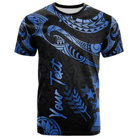 Kosrae Micronesia Custom T Shirt Poly Tattoo Blue Version Unisex Blue - Polynesian Pride