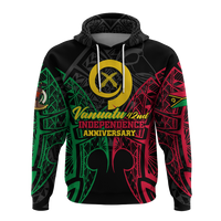Vanuatu 42nd Independence Anniversary Pride Hoodie LT12 - Polynesian Pride