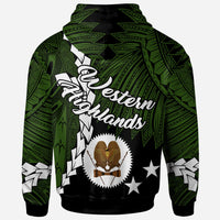 Papua New Guinea Western Highlands Province Polynesian Hoodie Tribal Wave Tattoo - Polynesian Pride