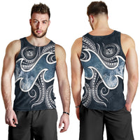 Polynesian Hawaii Men's Tank Top - Ocean Style (Coat of Arms) - Polynesian Pride