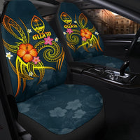 Guam Polynesian Car Seat Covers - Legend of Guam (Blue) - Polynesian Pride