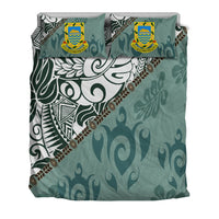 Tuvalu Polynesian Bedding Set - Leaves And Turtles - Polynesian Pride