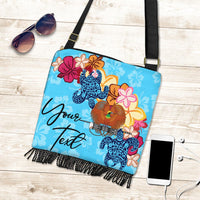 Papua New Guinea Custom Personalised Boho Handbag - Tropical Style - Polynesian Pride