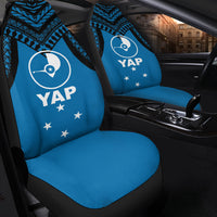 Micronesia Yap - Proud Yapese Car Seat Covers - LT12 - Polynesian Pride