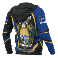 Nauru Polynesian Hoodie Nauru Spirit (Original) - Polynesian Pride