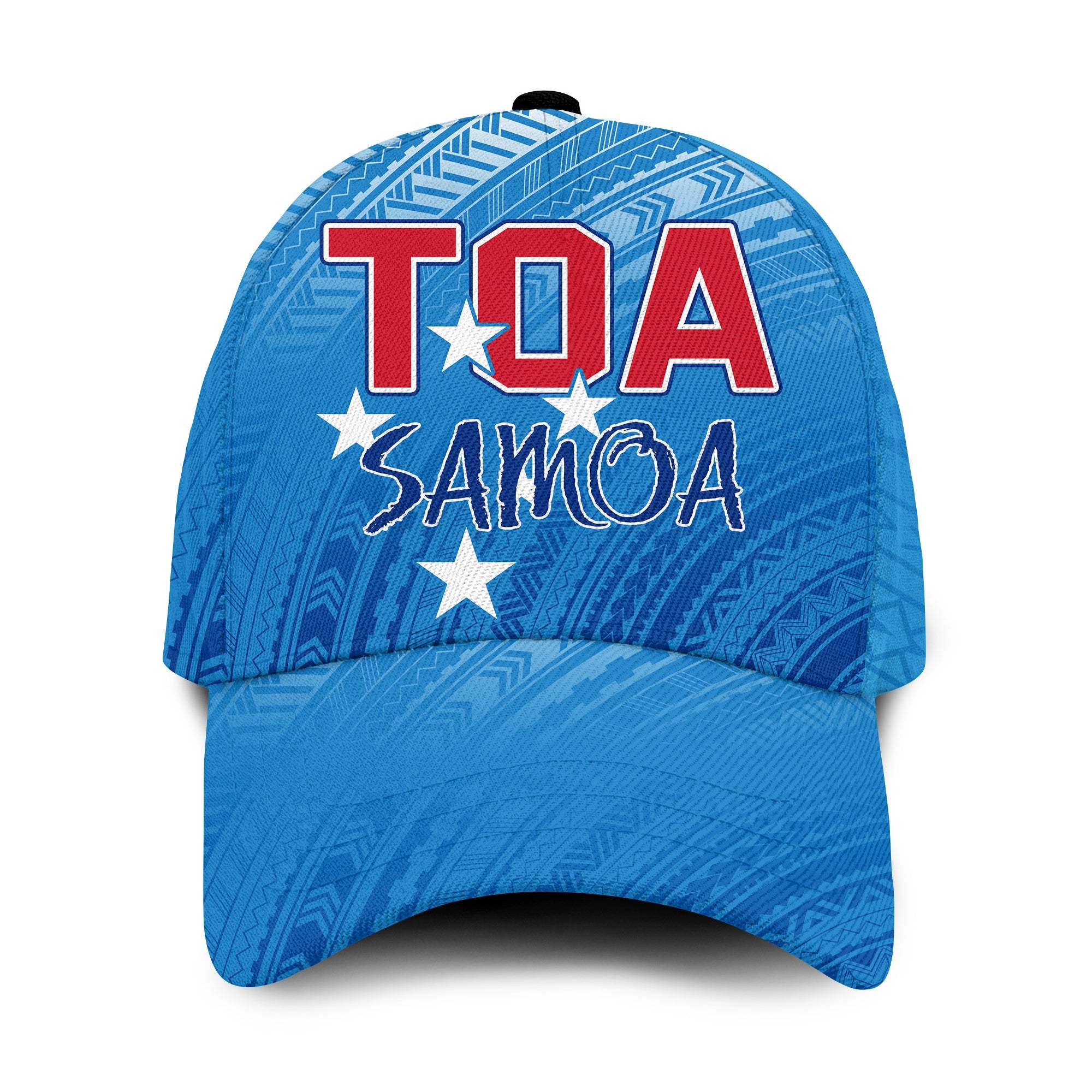 Toa Samoa Rugby Classic Cap Be Unique Ver.01 LT13 Classic Cap Universal Fit Blue - Polynesian Pride