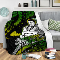 Samoan Warrior Pride Samoa Polynesia Blanket - LT2 - Polynesian Pride