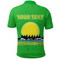 Custom American Samoa Polo Shirt Matasaua Manua Pride LT12 - Polynesian Pride