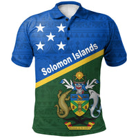 Solomon Islands Independence Day Flag Design Polo Shirt Unisex Blue - Polynesian Pride