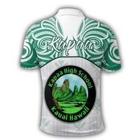 Hawaii Polo Shirt Kanaka Kapaa High School Polo Shirt Demodern Style - Polynesian Pride
