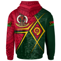 Vanuatu Zip up Hoodie Vanuatu Legend - Polynesian Pride