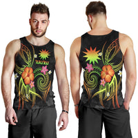 Nauru Polynesian Men's Tank Top - Legend of Nauru (Reggae) - Polynesian Pride