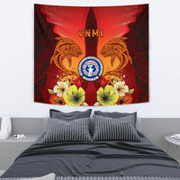 Northern Mariana Islands Tapestries - Tribal Tuna Fish - Polynesian Pride
