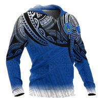 Pohnpei Micronesia Hoodie Tattoo Pattern - Polynesian Pride